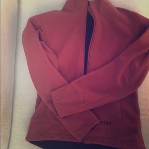 Marmot windstopper fleece xs burnt orange